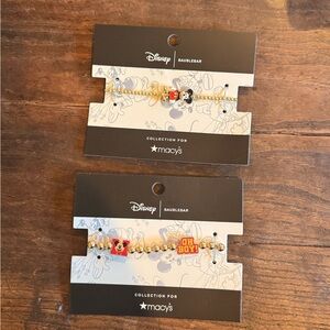 Set of 2 - Disney BaubleBar Mickey Bracelets
